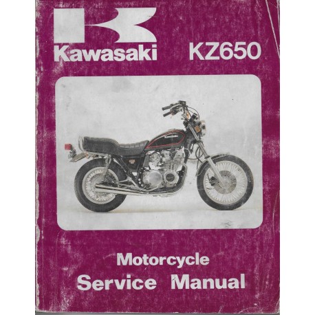 Manuel atelier KAWASAKI KZ 650 (02 / 1982)