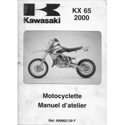 Manuel atelier KAWASAKI KX 65 de 2000