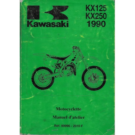 Manuel atelier KAWASAKI KX 125 / 250 de 1990
