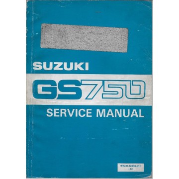 Manuel atelier SUZUKI GS 750 (12 /1976)  