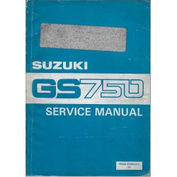 Manuel atelier SUZUKI GS 750 (12 /1976)  