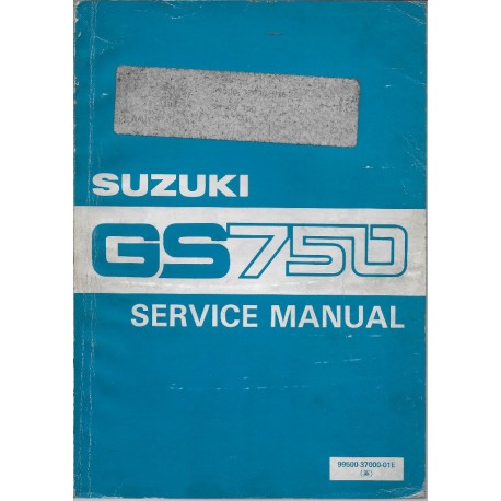 Manuel atelier SUZUKI GS 750 (12 /1976)  