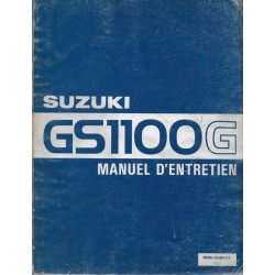 Manuel atelier SUZUKI GSX 1100 G (06 / 1982) 