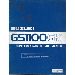 Manuel atelier additif SUZUKI GSX 1100 GK  (03 / 1982) 