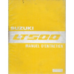 Manuel atelier SUZUKI LT 500 R 1987 et 1988 (02 / 1988)  