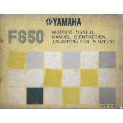 YAMAHA FS 50 (manuel atelier 03 / 1974) type 474