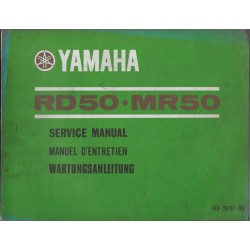 YAMAHA RD 50 / MR 50 (manuel atelier 08 / 1973) type 448