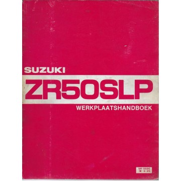 SUZUKI ZR 50 SLP  (manuel atelier 05 / 1981 en Flamand)