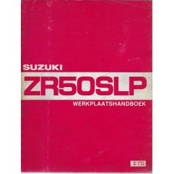 SUZUKI ZR 50 SLP  (manuel atelier 05 / 1981 en Flamand)