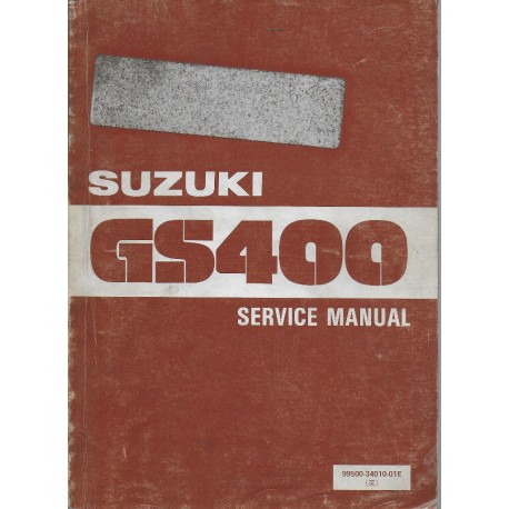 Manuel atelier SUZUKI GS 400 et 425 (08 /1981)  