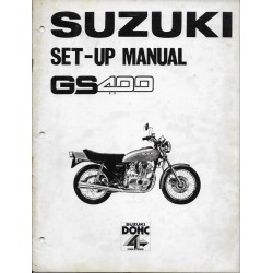 SUZUKI GS 400 de 1977 (manuel assemblage 08 / 1976)