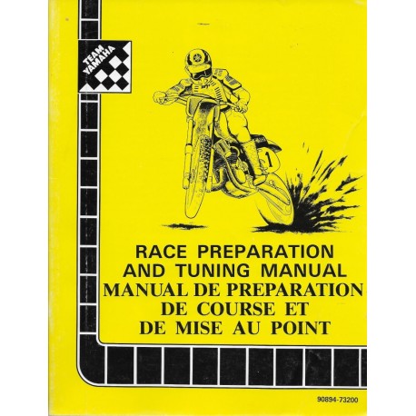 Manuel préparation course / mise au point YZ et IT 1983