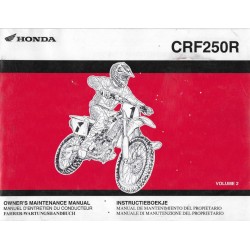 HONDA CRF 250 R (Manuel de base  2003)