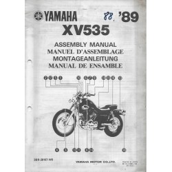 YAMAHA XV 535 1989 (assemblage 12 / 88) type 3BR