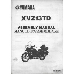 YAMAHA XVZ 13 TD de 1989  (assemblage 11 / 88) type 3JS
