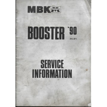 MBK/Motobécane BOOSTER 1990 (M.atelier 07 / 97 ) type 3VL