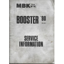 MBK/Motobécane BOOSTER 1990 (M.atelier 07 / 97 ) type 3VL