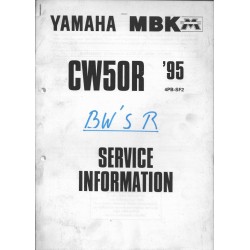  Yamaha / MBK CW 50 R 1995 (manuel atelier) type 4PB
