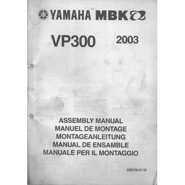  Yamaha / MBK VP 300 2003 (manuel assemblage) type 5SE