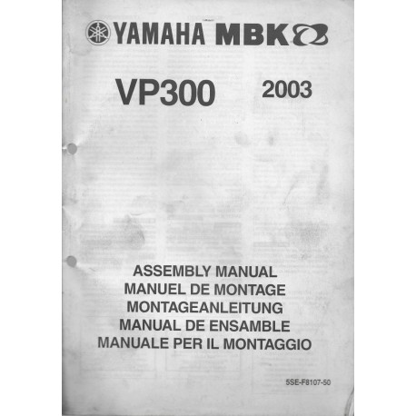  Yamaha / MBK VP 300 2003 (manuel assemblage) type 5SE