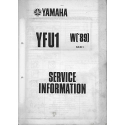 YAMAHA YFU1 W de 1989 (Manuel atelier type 3JN)