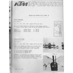 KTM infos techniques 12 / 1985 à 07 / 1990 (130 pages)