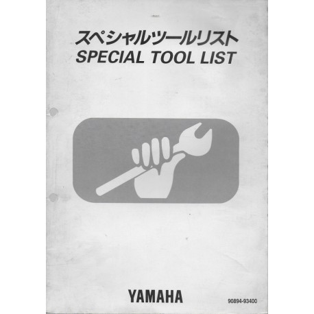 Manuel outillage Yamaha 1993