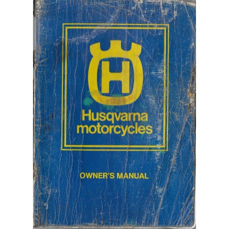 HUSQVARNA WR / CR (Suédoises 2 temps) manuel propriétaire