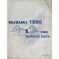 Manuel technique SUZUKI 2 / 4 temps 1990 ) en anglais