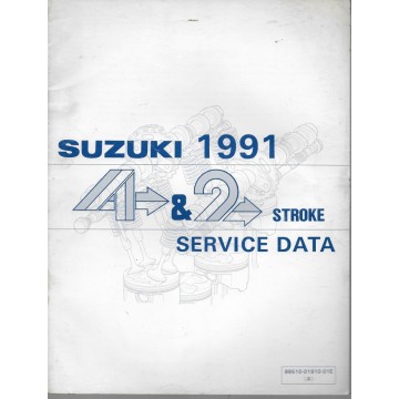 Manuel technique SUZUKI 2 / 4 temps (1991) en anglais