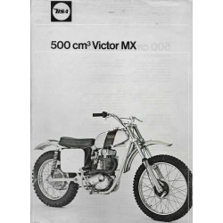 Prospectus gamme motos BSA 1968