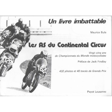 Prospectus "Les As du Continental Circus" de Maurice BULA
