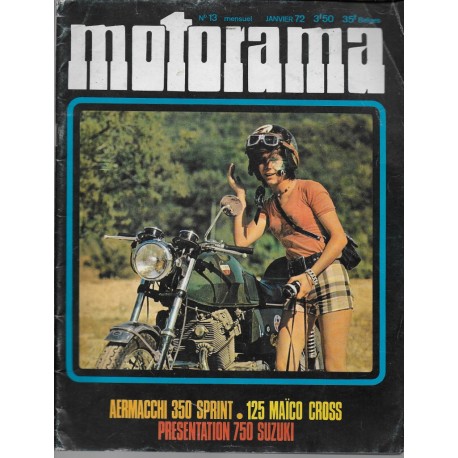 MOTORAMA n° 13  (01 / 1972)