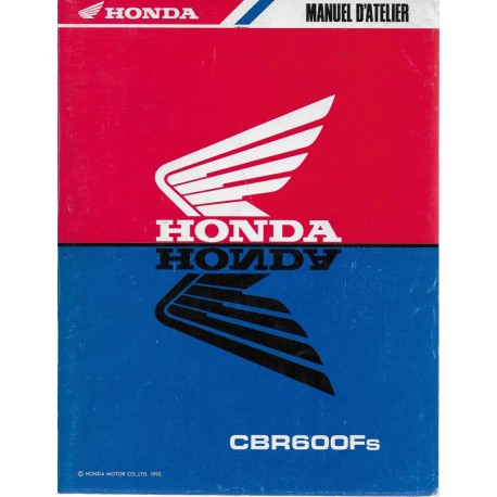 HONDA CBR 600 Fs 1995 (Manuel atelier de base)