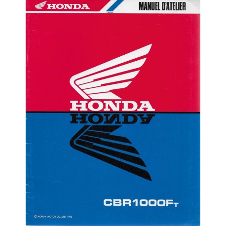 HONDA CBR 1000 F (Additif novembre 1995)