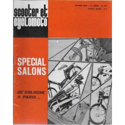 Scooter et Cyclomoto n° 191 Spécial Salons  (10 / 1968) 