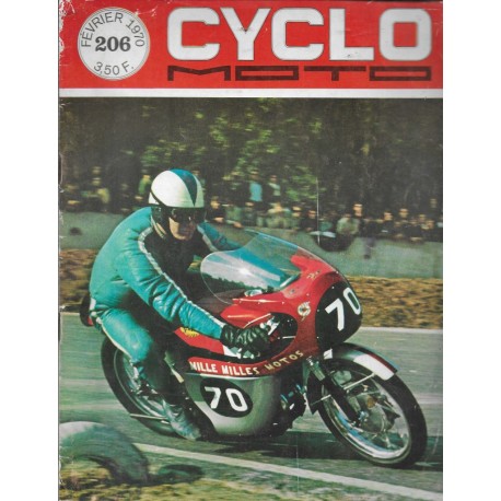 Cyclomoto n° 206  ( 02 / 1970) 