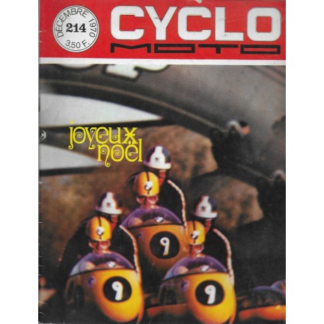 Cyclomoto n° 214  ( 12 / 1970) 