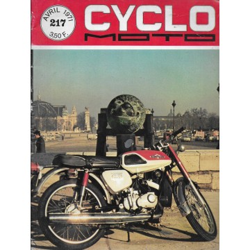 Cyclomoto n° 217  ( 04 / 1971) 