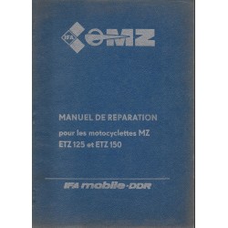 MZ 125 / 150 ETZ (manuel atelier octobre 1984)