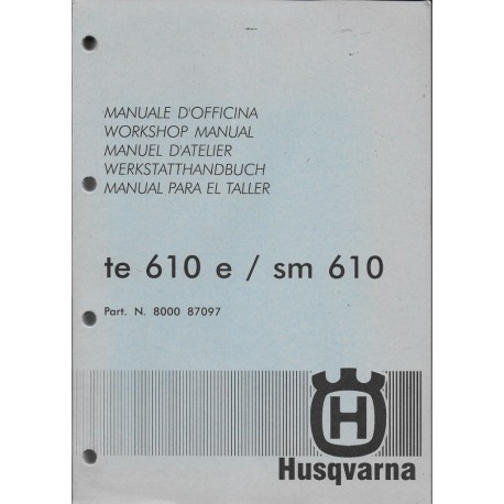HUSQVARNA TE 610 e / SM 510 / 610 de 1999