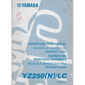 YAMAHA YZ 250 (N) / LC 2001 type 5MW