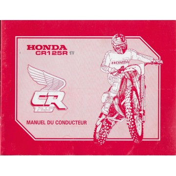 HONDA CR 125 R Type KS6 de 1988 (11 / 1987)
