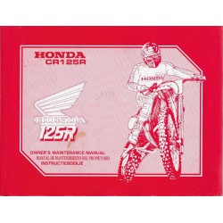HONDA CR 125 R type KZ4 de 1989