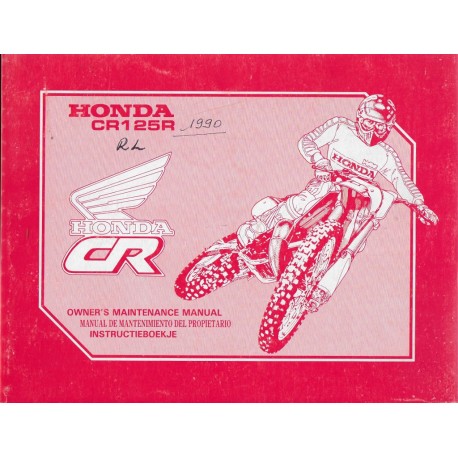 HONDA CR 125 R Type KZ4 de 1990