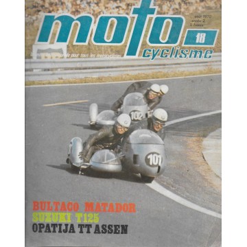 MOTOCYCLISME  n° 18  (août1970)