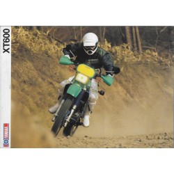 Prospectus YAMAHA XT 600  1989