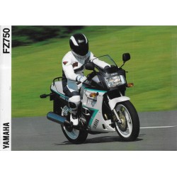 Prospectus original YAMAHA FZ 750 (1991)