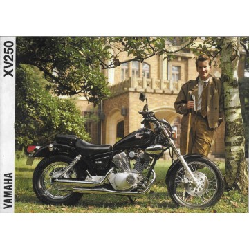 Prospectus original YAMAHA XV 250 (1989 / 1991)