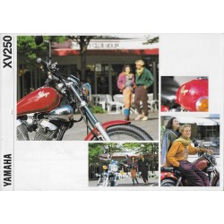 Prospectus original YAMAHA XV 250 (1992)